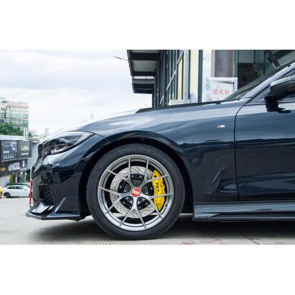 BMW G28 Install Big Brake Kit Front P60S Forged 6 Piston Calipers And P40S-R For Rear