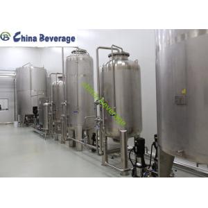 Pure Reverse Osmosis Water Treatment System For Water Bottling Line SUS316