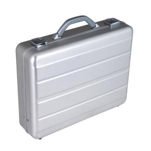 Custom Silver Attache Case , Moistureproof Aluminium Laptop Briefcase