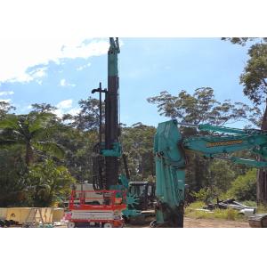 80kNm Hydraulic CFA Multifunctional Drilling Rig Ground Screw Pile Driver
