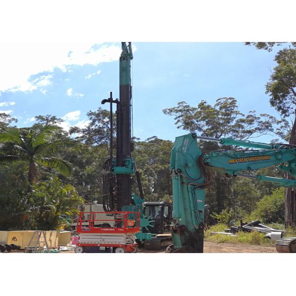 80kNm Hydraulic CFA Multifunctional Drilling Rig Ground Screw Pile Driver