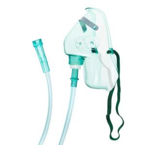 2m Latex Free Oxygen Mask Disposable Medical Instruments