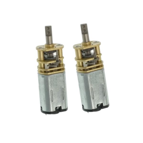 Low Noise Metal Gear Brushed DC Electric Motor 3.0/1.5V 125RPM No Load Speed