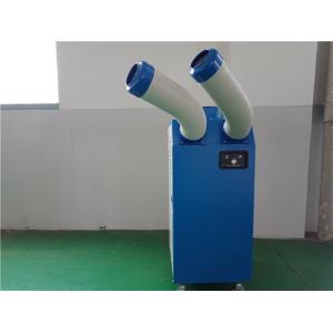 Quality Powerful 9300BTU Industrial Portable Air Conditioner 2700W Twin Flexible Outlets for sale