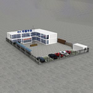 Flat Pack Modular Foldable Prefabricated Home Villas Office Luxury Detachable