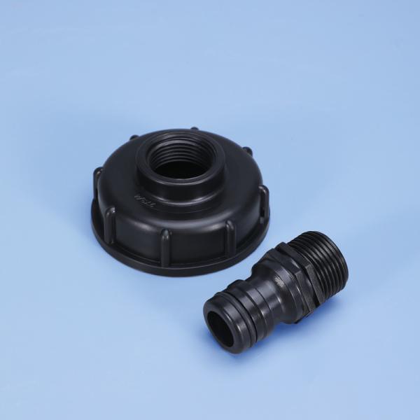 Spiral Connection IBC Tank Adapter Used in UMETASS S60x6 Coarse Thread 3/4 Inch Tap Cap