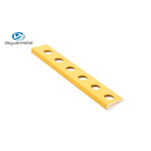 ASTM Approved Aluminium L Profiles Edge Trim 4mm Depth