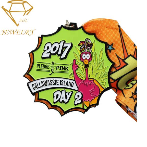 Buy Steel Anniversary Soft Enameled Championship Medals at wholesale prices