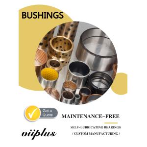 Replacement Self Lubricating Bronze Bushings Stock Size Tolerances & Installatio