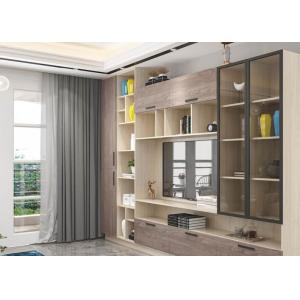 40cm Melamine Bedroom Living Room TV Shelves Stand With Drawers