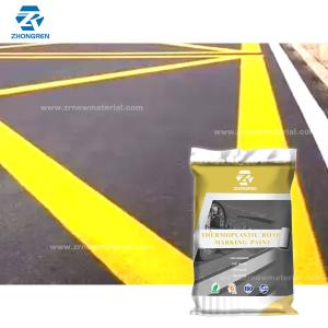 Anti Skid Thermoplastic Road Paint Traffic Marking Temperature Resistance
