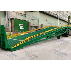 10m Hydraulic Dock Ramp 10 Tons Loading Dock Adjustable Mobile Dock Ramp