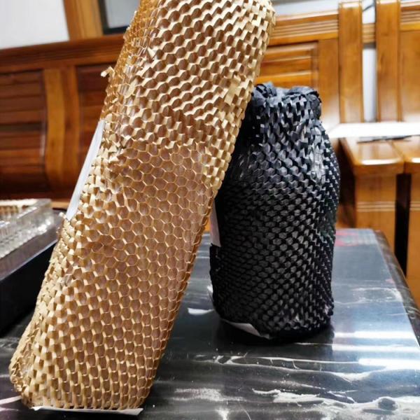 Buy Lightweight 50CM*100M Honeycomb Wrapping Paper ECO Recyclable Roll at wholesale prices