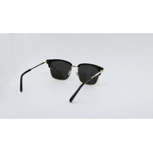 Classic Square Shape Sunglasses acetate frame metal collection Polarized Sun