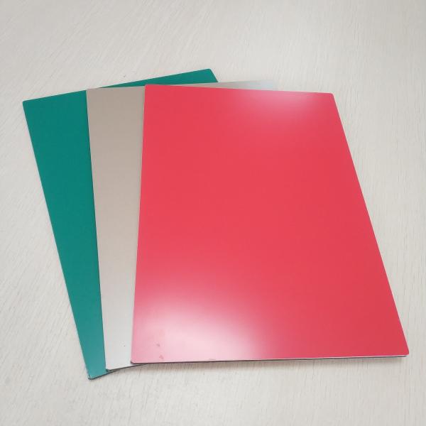 Fire Resistance Aluminium Composite Panel , Alu Composite Panel High Gloss