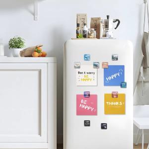 Personalized Diy Glass Magnetic Souvenir Set Multipurpose Durable 29*8.5mm