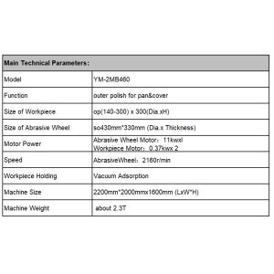 Second-piece Series Outside Automatic Metal Polishing Machines