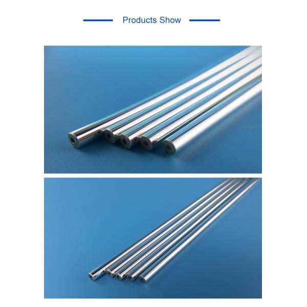 External Silver Plated Circular Quartz Capillary Tube Customizable