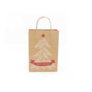 Handmade Creative Luxury Christmas Packaging / Christmas Brown Paper Bags