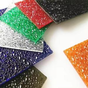 Diamond Embossed Polycarbonate Sheet 2mm 3mm 5mm PC Embossed Sheet