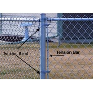 Galvanize 2 1/2" Beveled 60mm Chain Link Fence Band