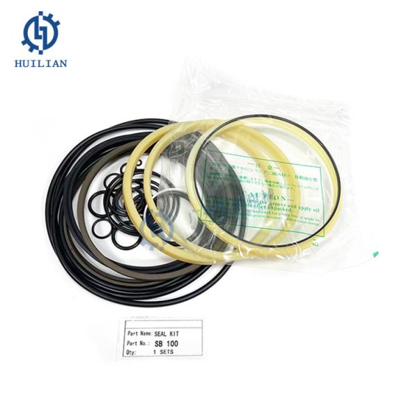 Buy SOOSAN Excavator Oil Seal Kit SB100 Hydraulic Breaker Seal Kit at wholesale prices