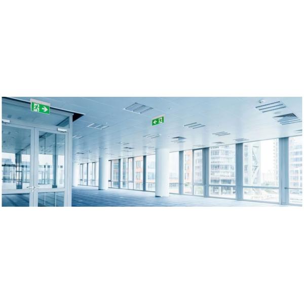 LED Emergency Lighting Fire Fighting Equipment Fire Exit Lamp Led Exit Sign Light Qihui Lighting3w 90