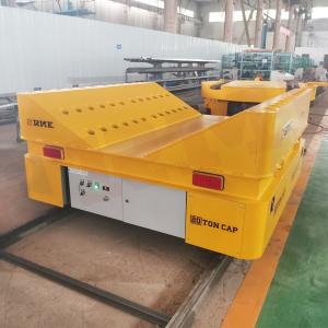 Battery Powered Coil Transfer Cart 1-500 Ton Rail Trolley