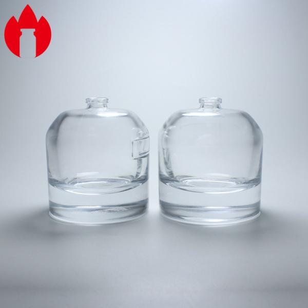 Buy 90ml Clear Cosmetic Perfume Moulded Glass Bottle at wholesale prices