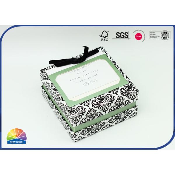 Buy CCNB Insert Flocking Bowknot Rigid Shoulder Box For Necklaces at wholesale prices