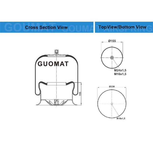 MERCEDES 9423200217 Truck Air Springs CONTITECH 4759NP01 / 4759N P01 / 4759 N P01