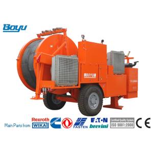 China 2x80kN Hydraulic Cable Tensioner Transmission Line Equipment Groove Number 2x6 on sale