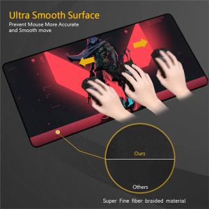 900X400X3Mm Gaming Keyboard Mouse Pad With CMYK RGB Sublimation Printing