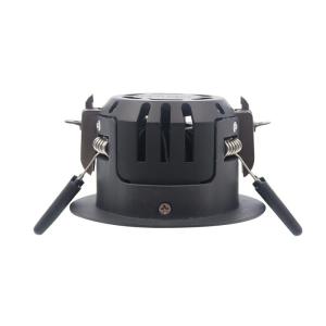 Slim Cutout 83mm 640lm Dimmable LED Downlights 360 Degree Rotatable