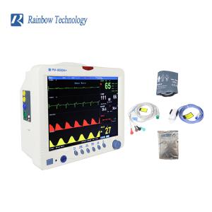 User-friendly 6 Parameter Patient Monitor with Audible and Visual Alarm