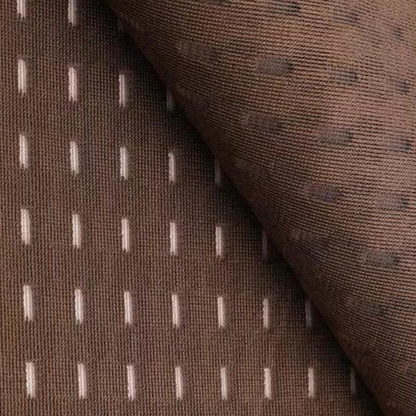 Knitted Breathable 3D Mesh Fabric Polyester Air Mesh Fabric High Flexibility For Shoes