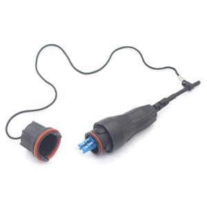 FTTA MM Waterproof Fiber Optic Connector SM Duplex LC UPC FLX