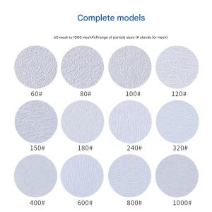 Boben Aluminum Oxide Red Sanding Pad 4''-16'' with Hook and Loop Multi-purpose