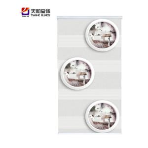 Quality Window blinds,roller Digital printing roller blinds and fabric,, 3D printed roller blinds,zebra roller blinds for window for sale