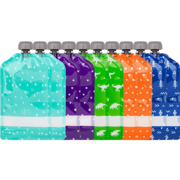 Aseptic Nozzle Stand Up Liquid Spout Bag For Baby Food Non Toxic