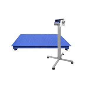 SOHE 1000KG Carbon Steel Floor Scale with Bracket Print LED Display Capacity 0