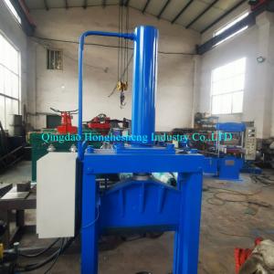 Single Knife Rubber Bale Cutter Vertical Hydraulic 20-30mm/s