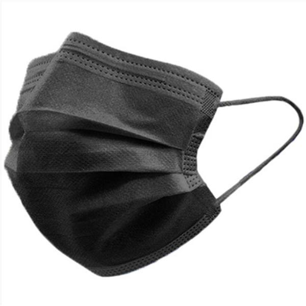 Wholesale Designer Custom Disposable Transparen Surgical Black Maskking Face