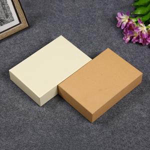 Rigid Boxes Kraft Paper Cover Cardboard Gift Boxes for Small Business Customizat