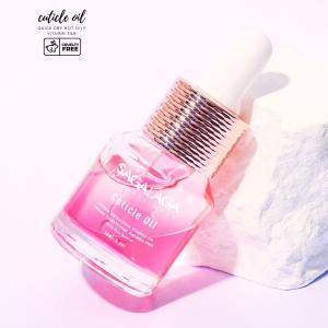 SAGALAGA New Double Layer Cuticle Oil 15ml for Nails Care Natural Essential Oil