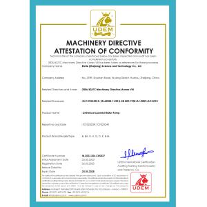 Ricite (Zhejiang) Science & Technology Co., Ltd. Certifications