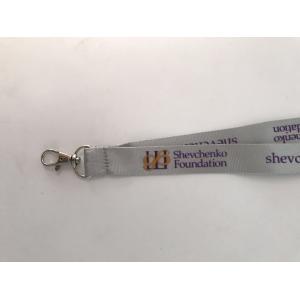Print Polyester popular Silk Screen Lanyards Promotion gifts use
