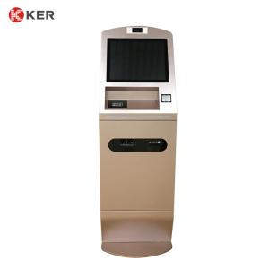 Quality Touch Screen Hotel Terminal Capacitive Self Service Kiosk for sale