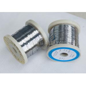 Bright Surface Precision Wires Ferronickel Material With Annealed / Cold Drawing