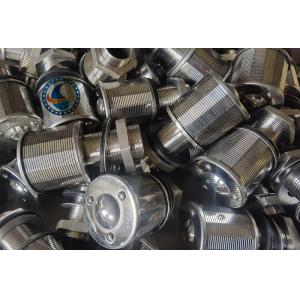 Aisi 316l Wedge Wire Strainer Johnson Continuous Slot